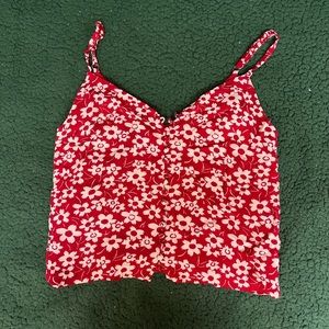 Madewell floral tank top